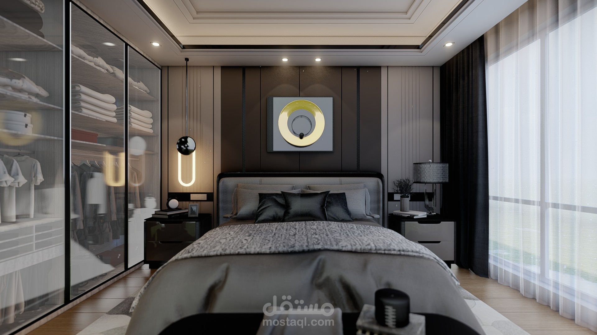 تصميم ديكور داخلي ، غرف نوم مودرن ، interior design | مستقل