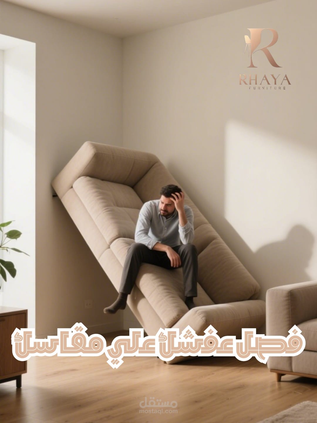 فيديو إعلاني لشركة RHAYA للأثاث "بيتك على مقاسك" يوضح مميزات الأثاث العموله