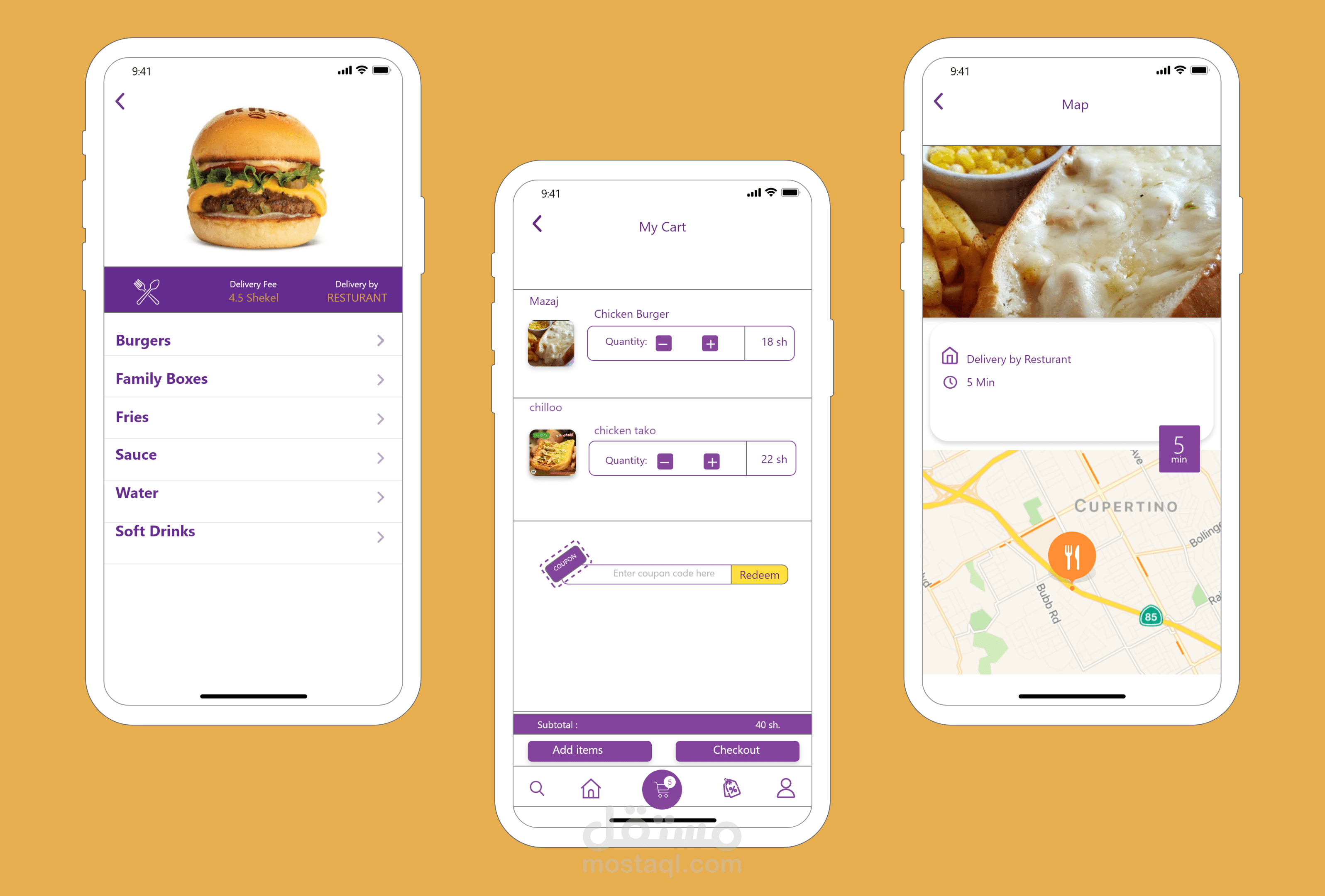 (Faster Food) Online Delivery App