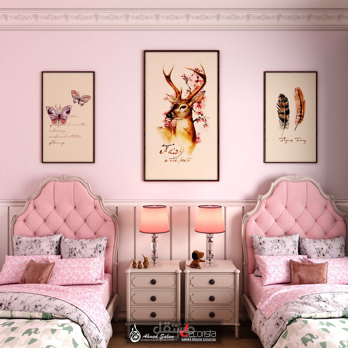 Girls Bed room design