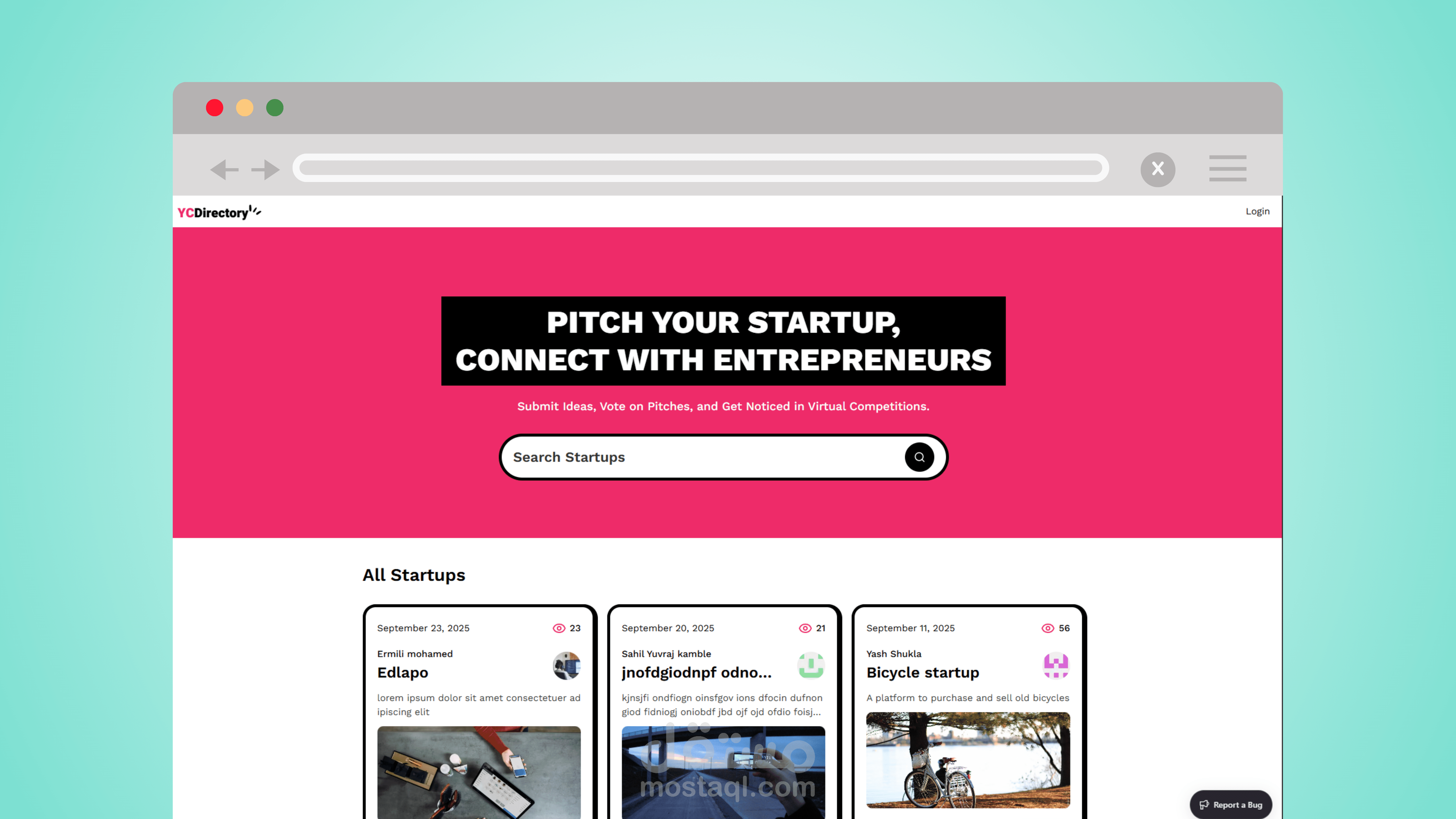YC Directory Website