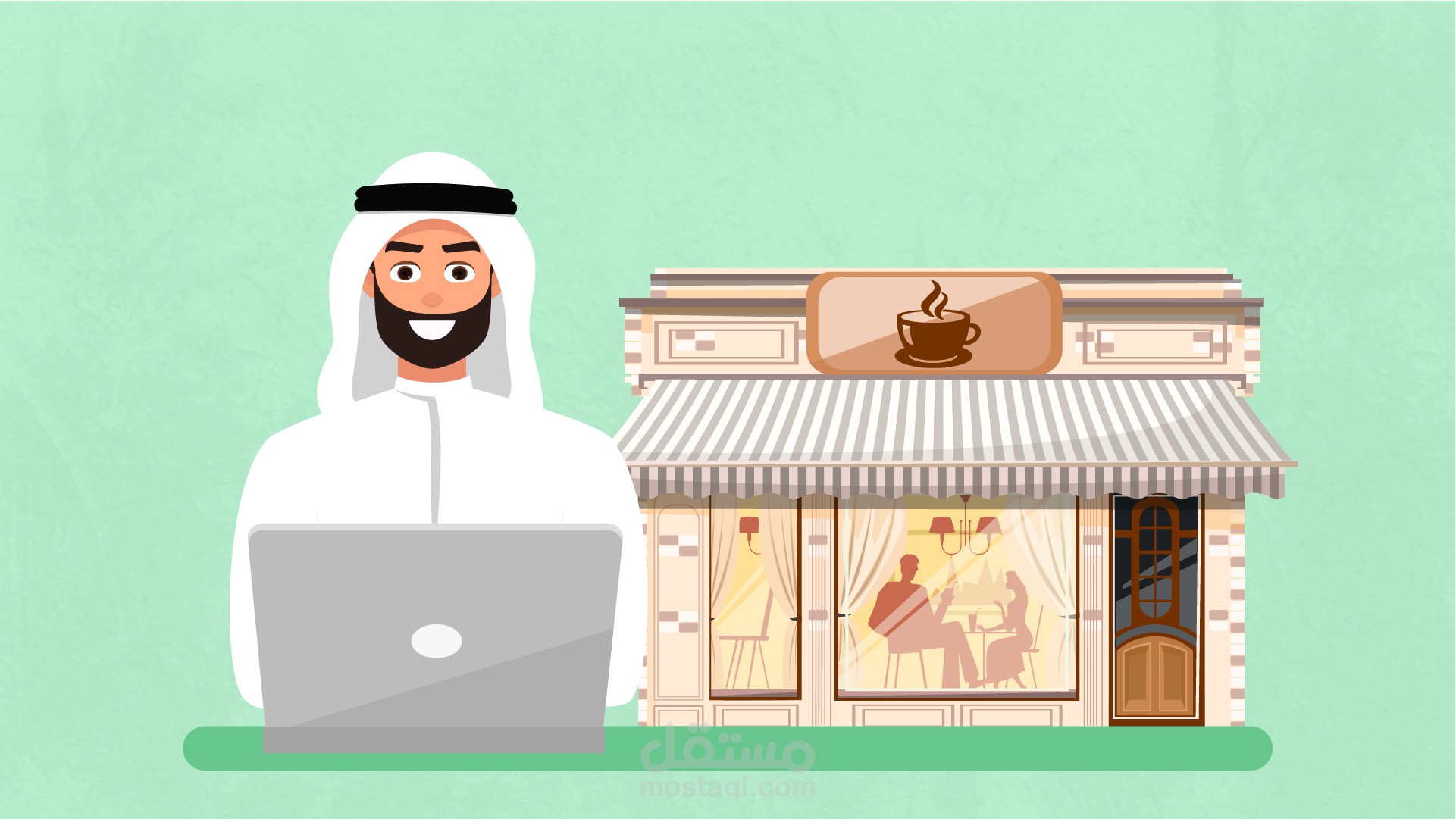 برنامج كافي تك لإدارة المقاهي "سناب شات"