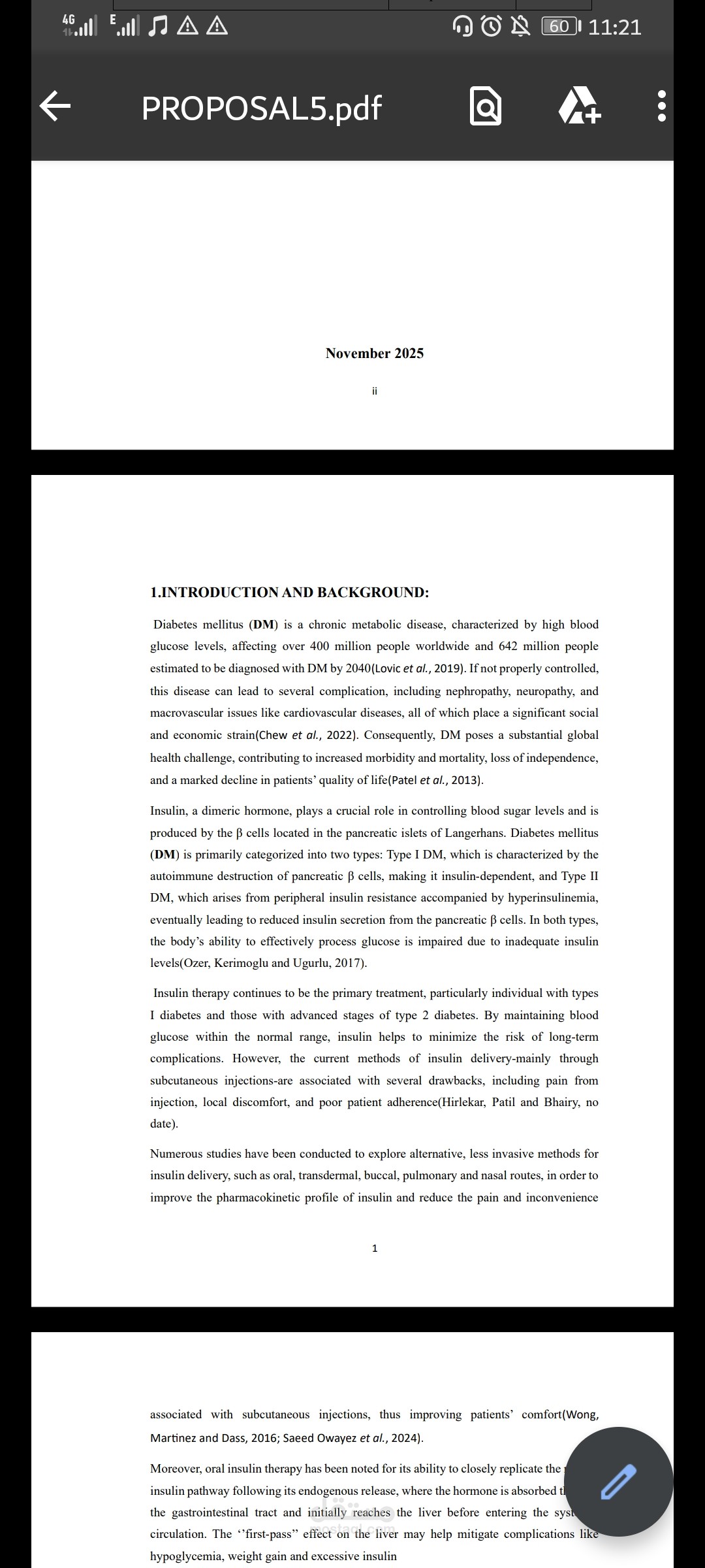 عمل proposal لبحث تخرج