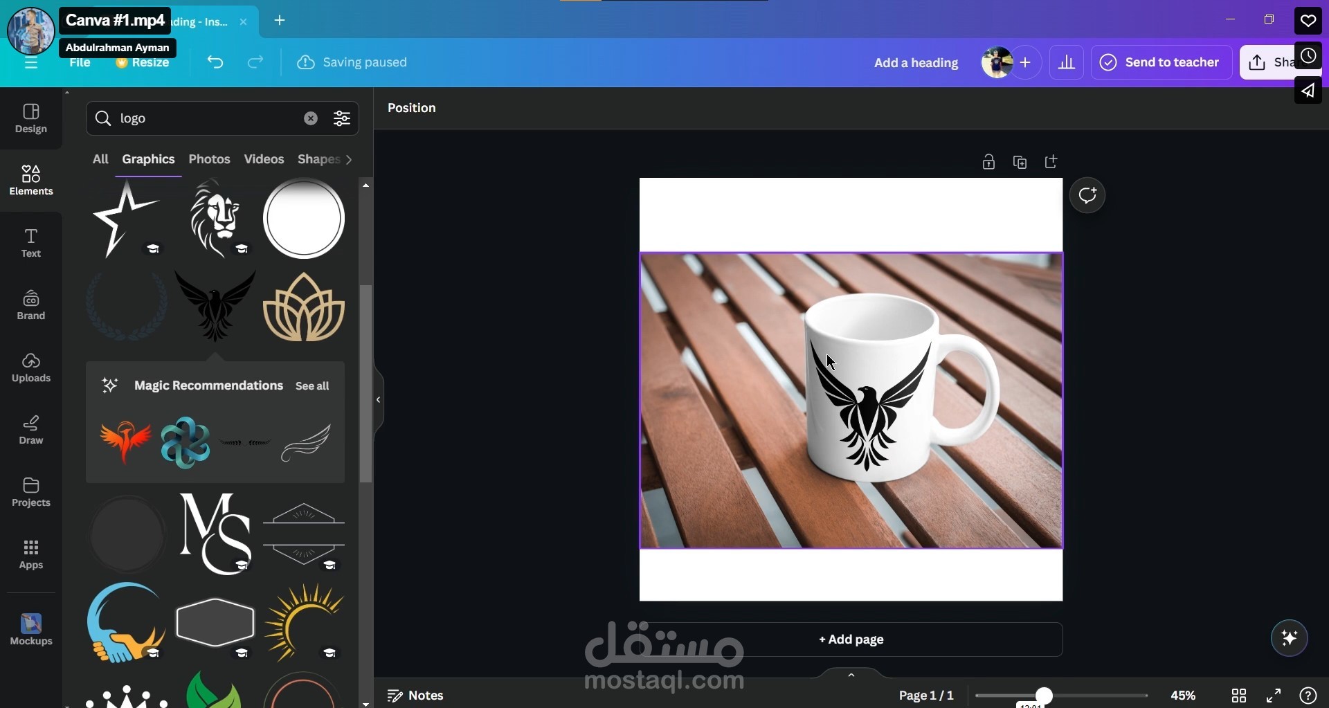 شرح مقدمة لبرنامج كانفا بجودة عالية و صوت نقي و احترافي