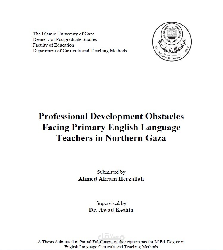 Master Thesis