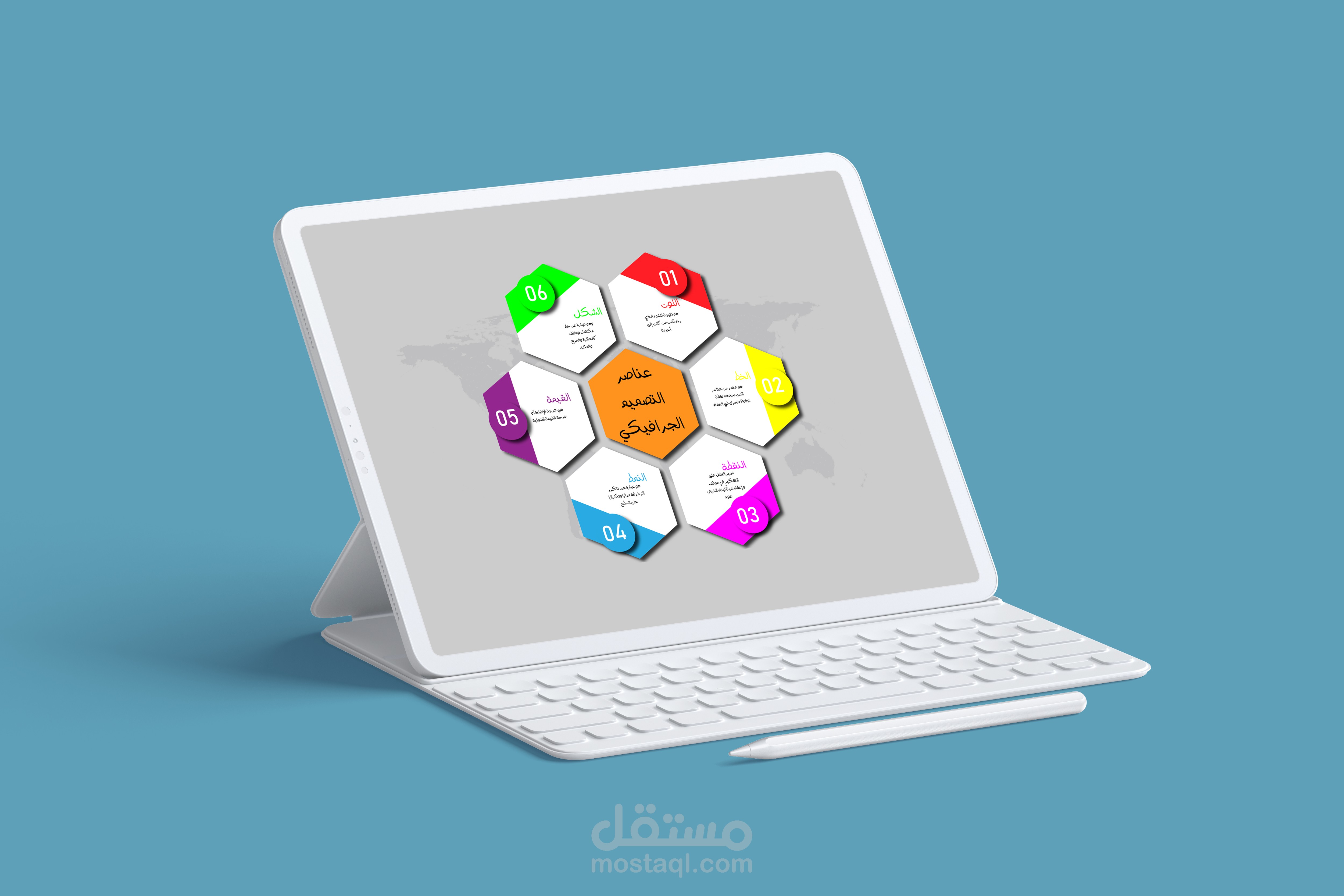 تصميمات انفوجرافيك ابداعية مميزة لمجموعة شركات سعودية
