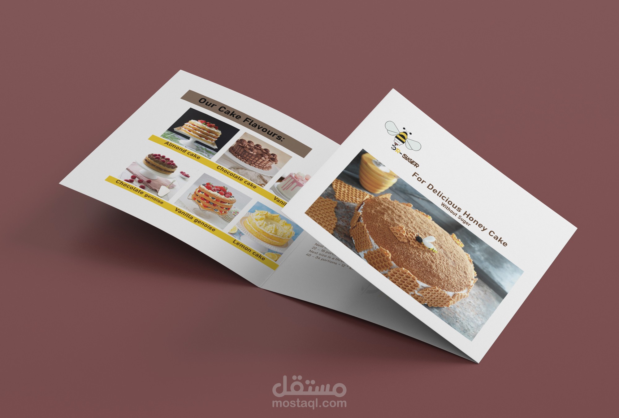 تصميم بروشور ابداعي مميز (مطوية ثلاثية الأوجه) Trifold Brochure