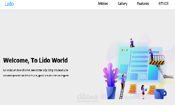 Simple Landing Page