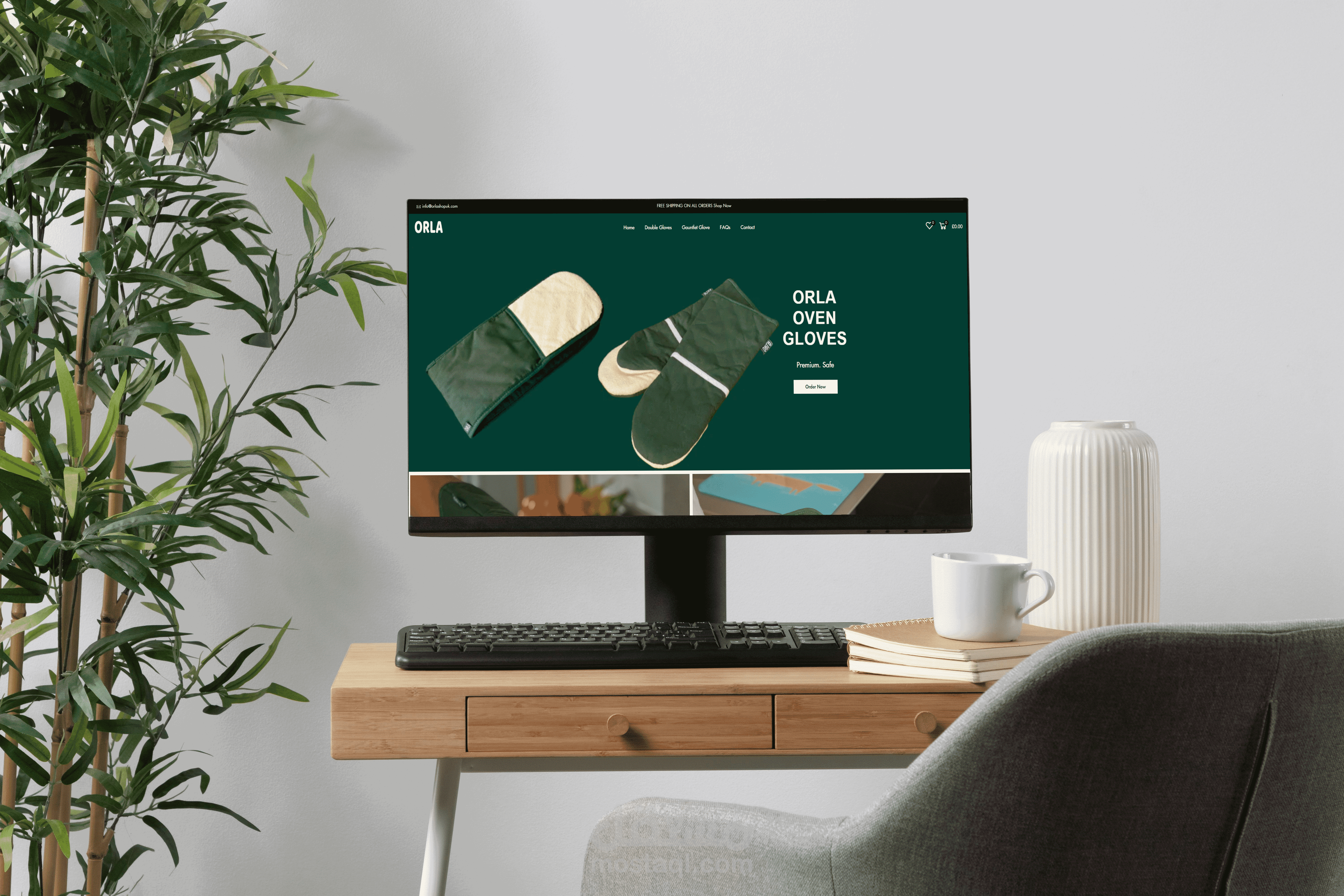 متجر شوبيفاي Shopify لبراند ORLA في بريطانيا