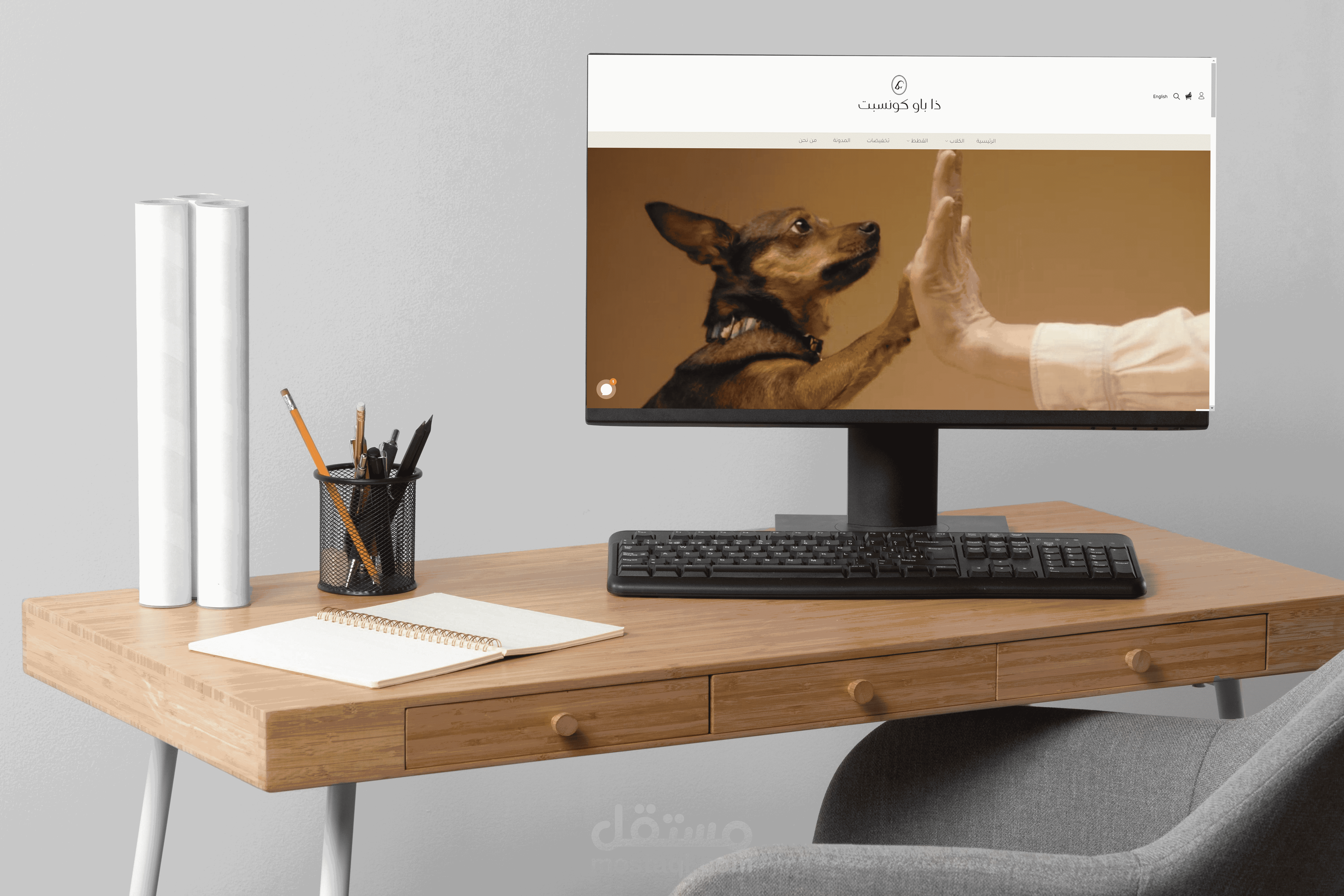متجر شوبيفاي Shopify لبراند thepawconcept