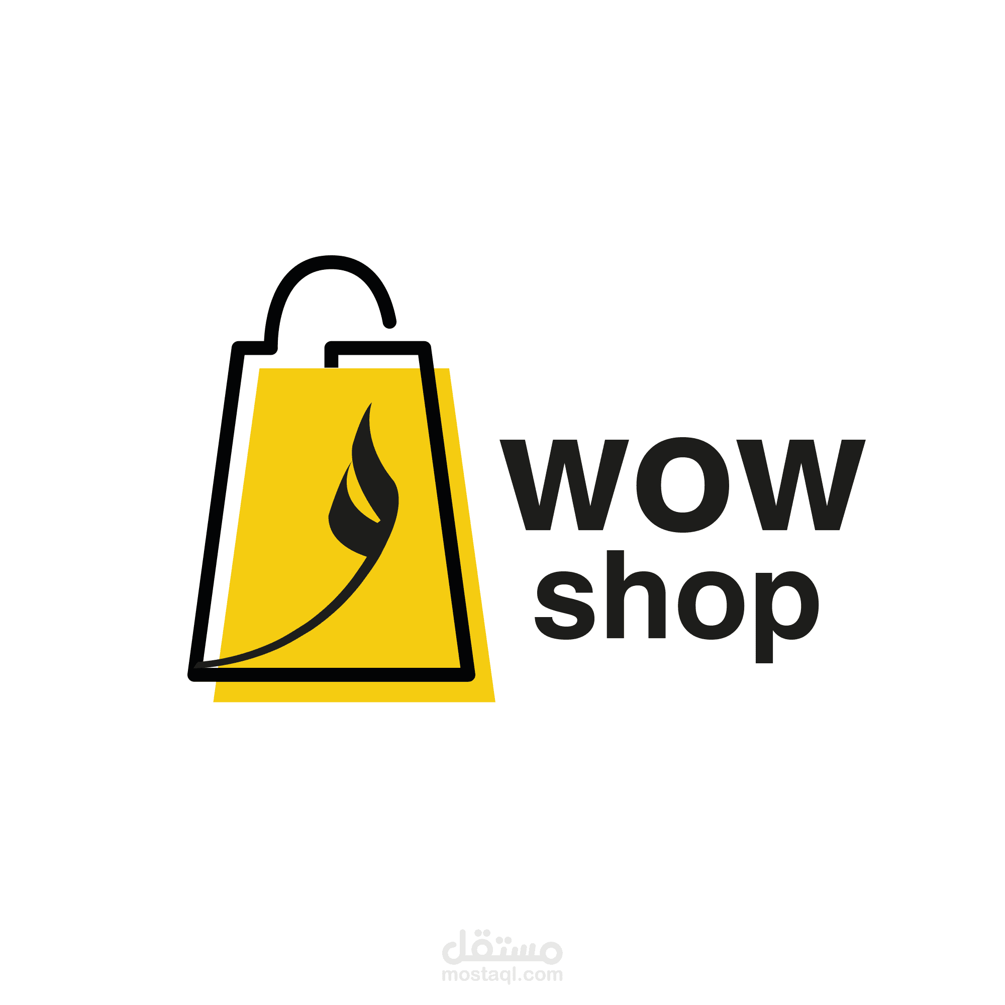 لوجو wow shop