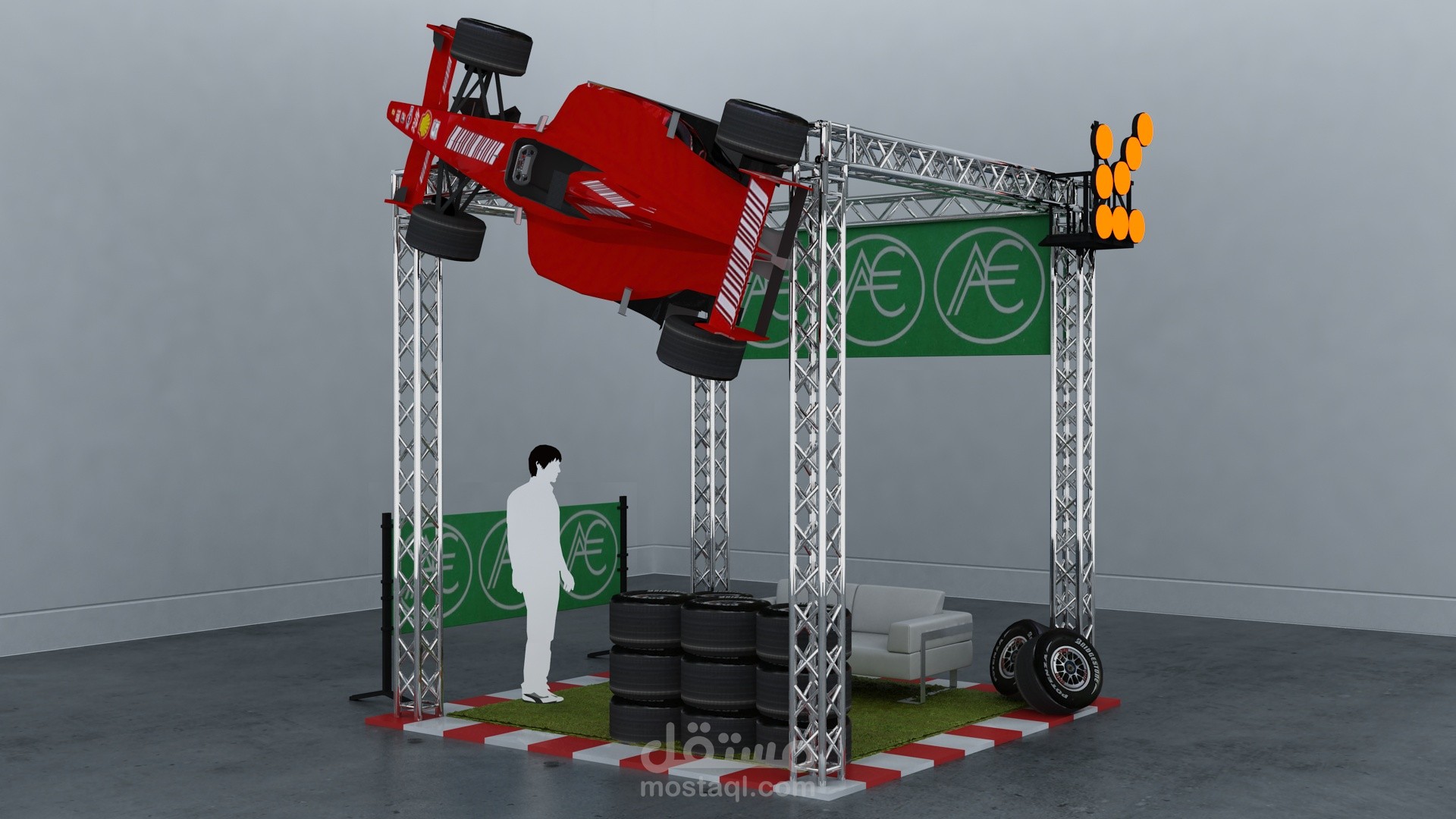 Acetravel Booth Design