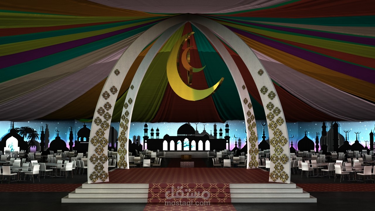 Makhzoumi Association's Ramadan Village