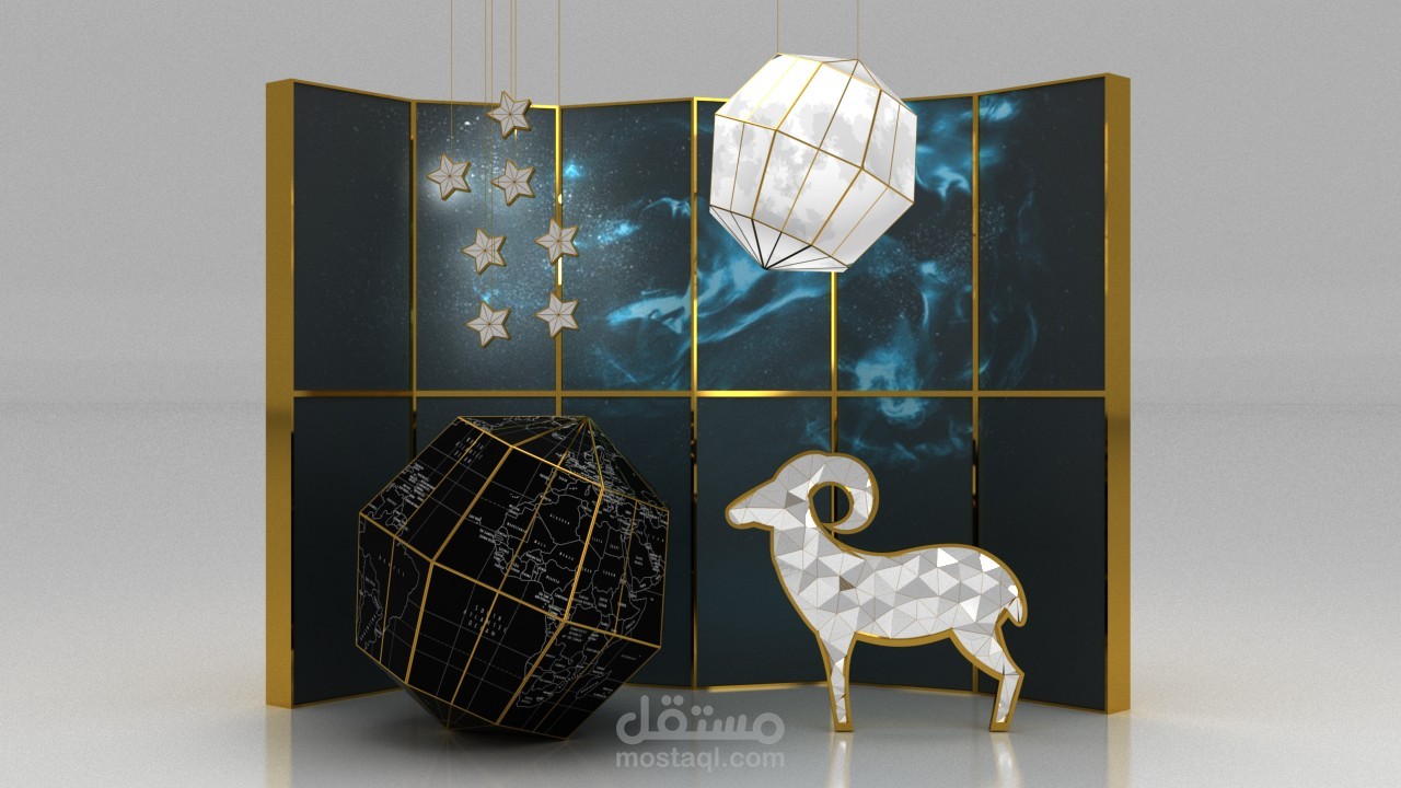 Shop Window Adha Elegant Design