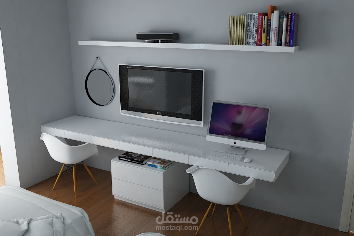 Girls Bedroom Modern Design