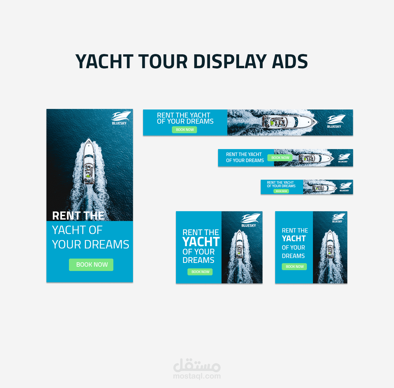 Yacht Tour Display Ads