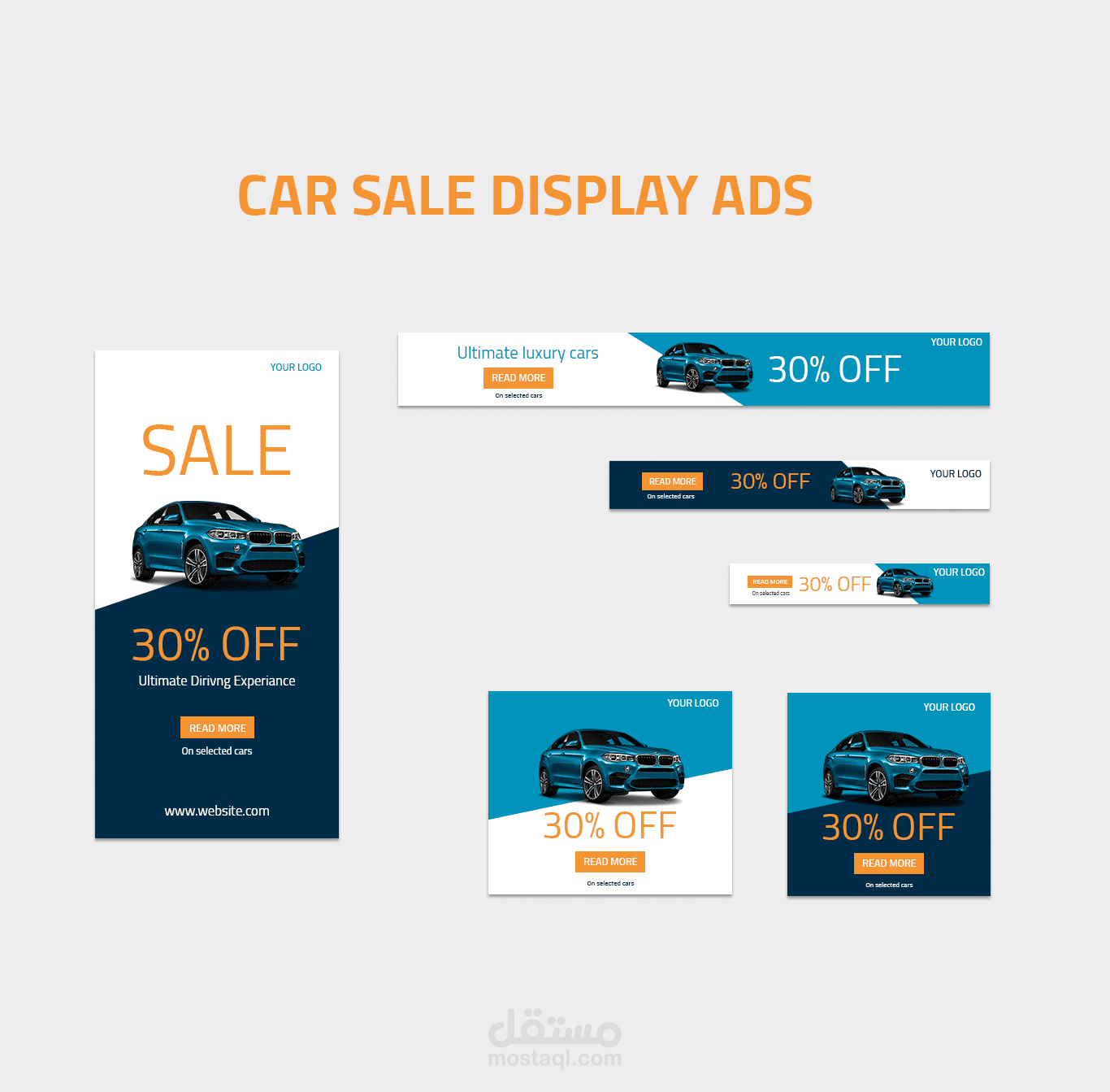 Cars Sale Display Ads