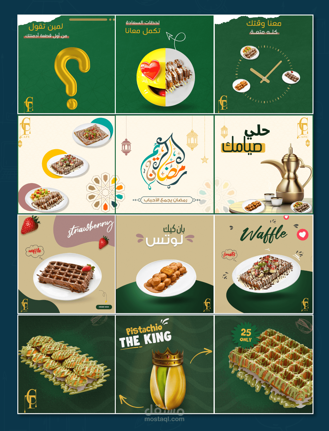 تصاميم سوشيال ميديا كافيه