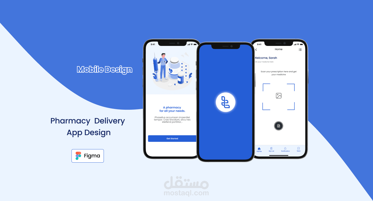 Pharmacy  Delivery  App Design