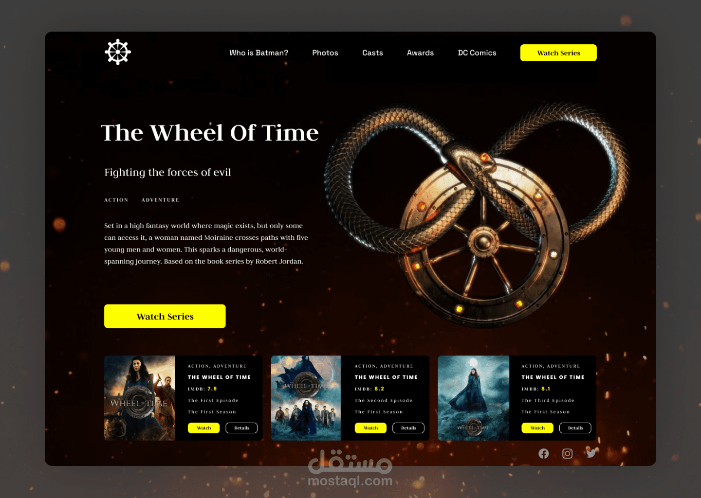 landing page design
