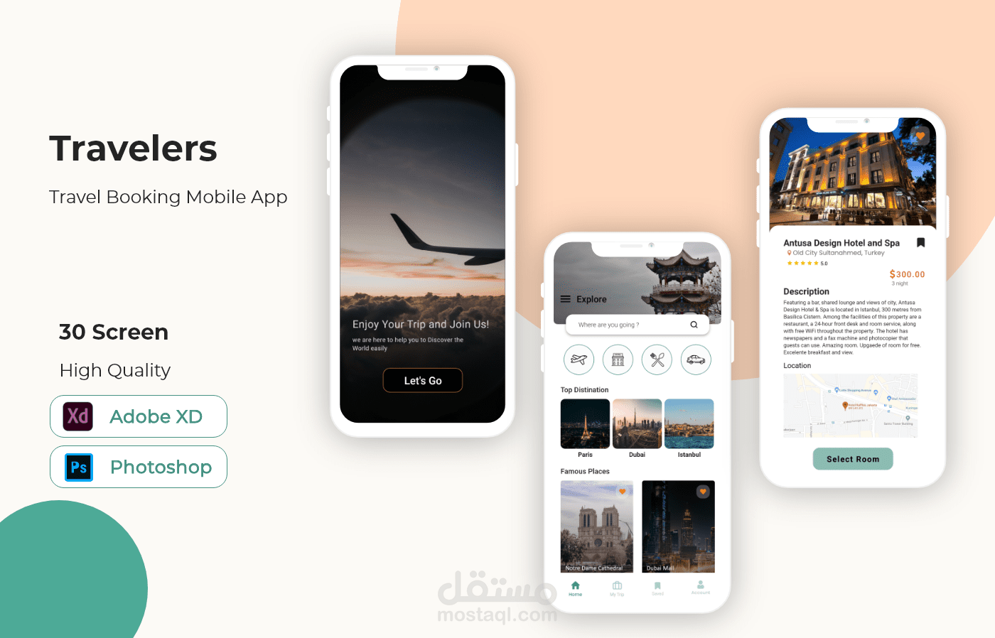 travel Booking app