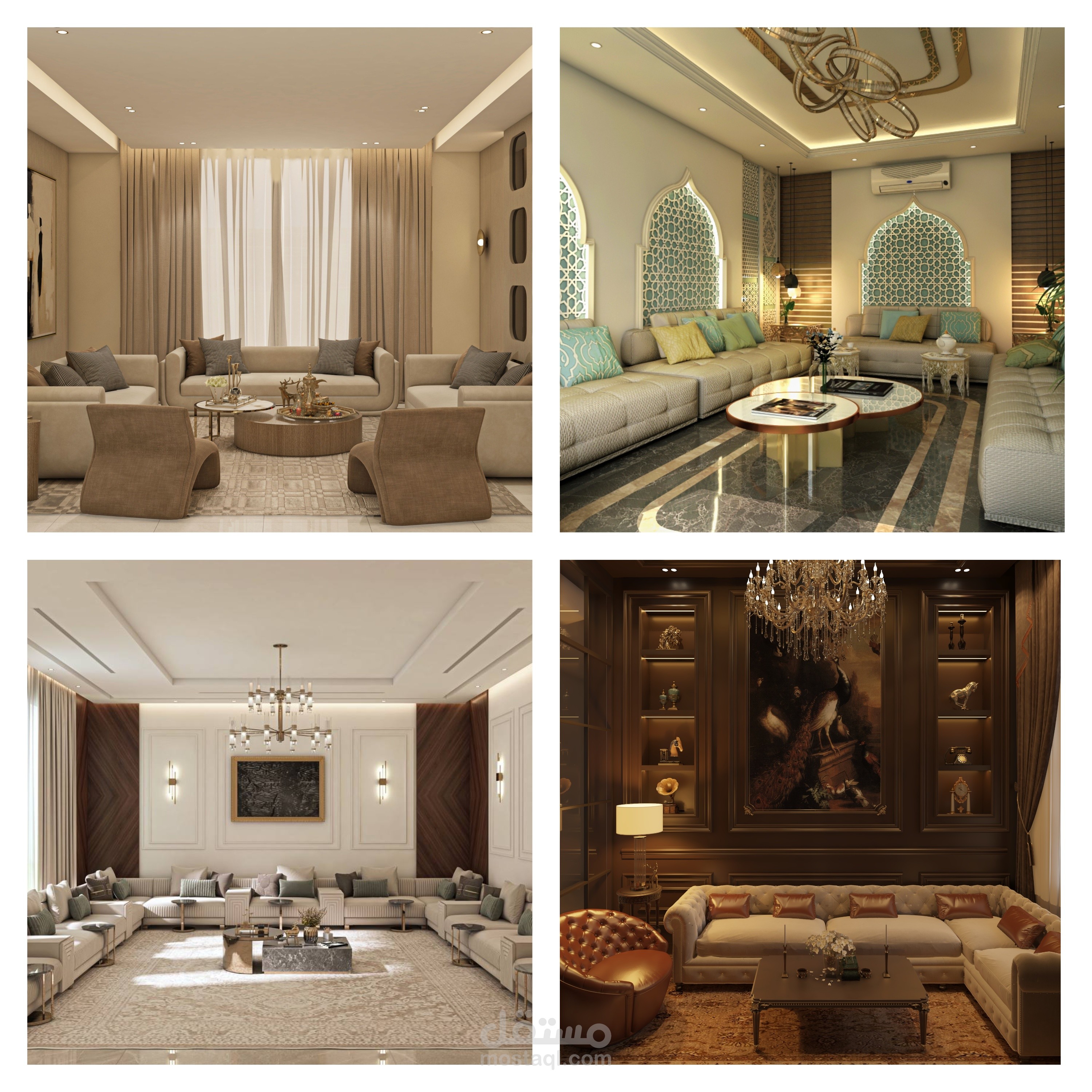 تصميمات داخلي  (مجالس+سفر)