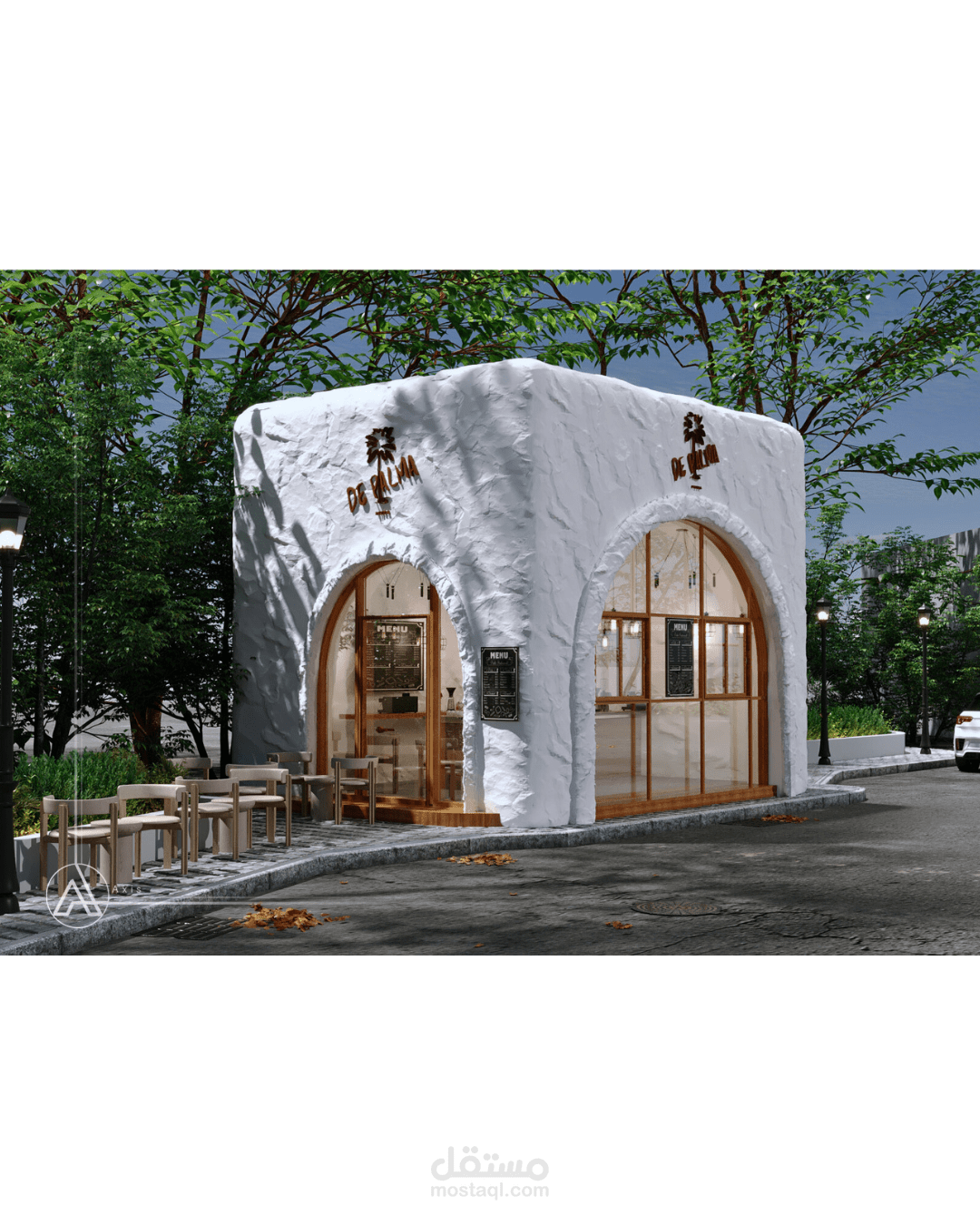 مشاريع تصميم مطاعم وكافيهات | Interior & Exterior Design