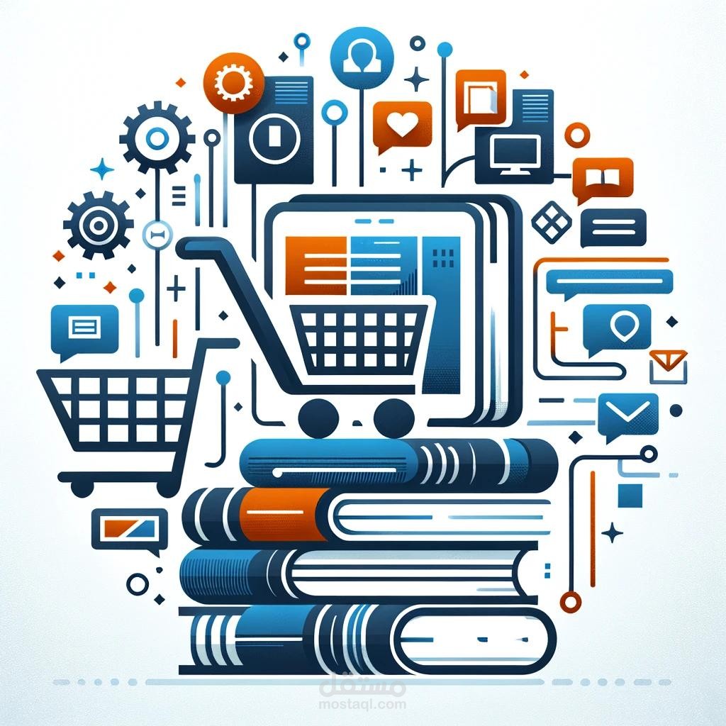 شعار موقع لبيع الكتب