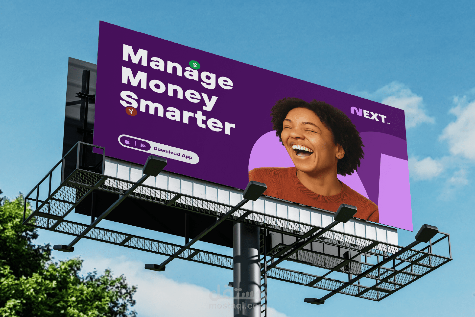 NEXT – Financial App Brand Identity