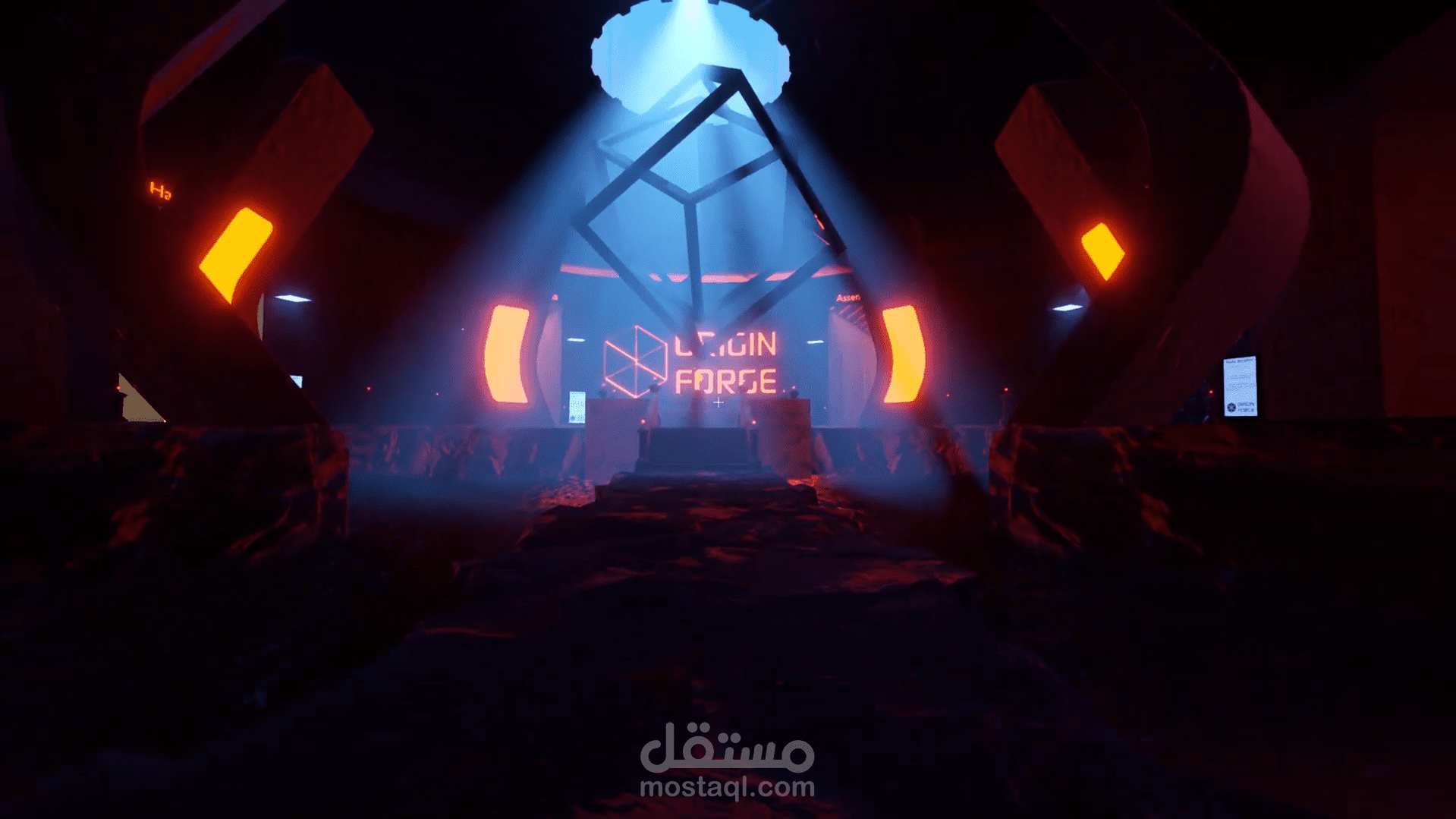 Origin Forge – متحف ومعرض فني تفاعلي بتقنية 3D وVR