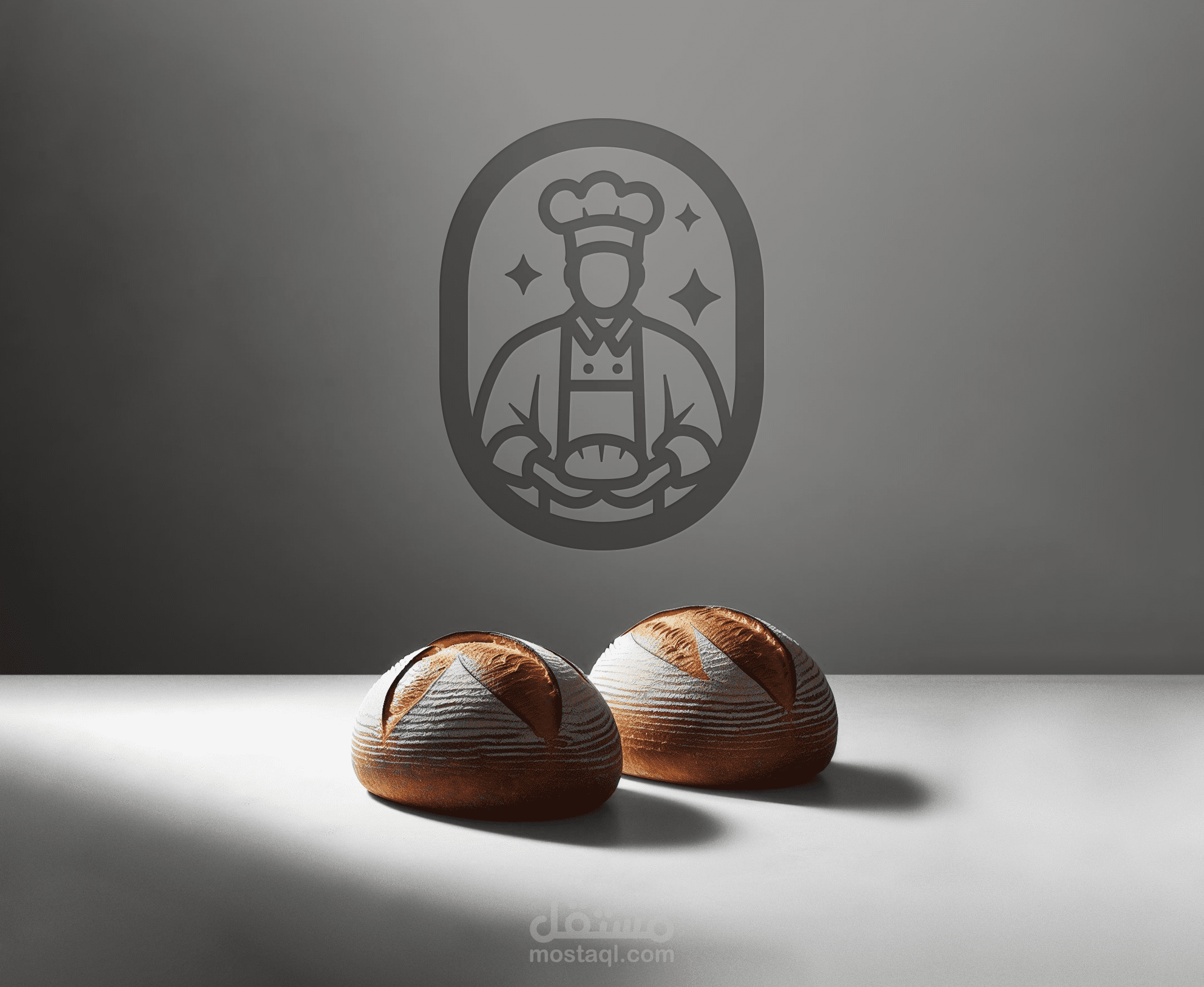 تصميم شعار + هوية Your Bakery