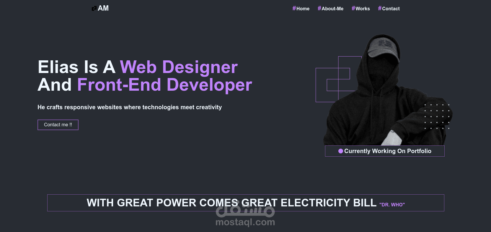 react-tailwindcs-portfolio