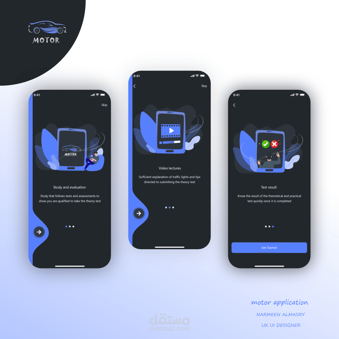 Onboarding Motor App