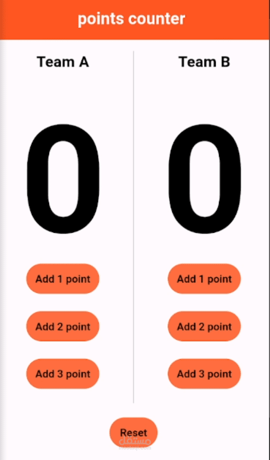 basketball point counter App