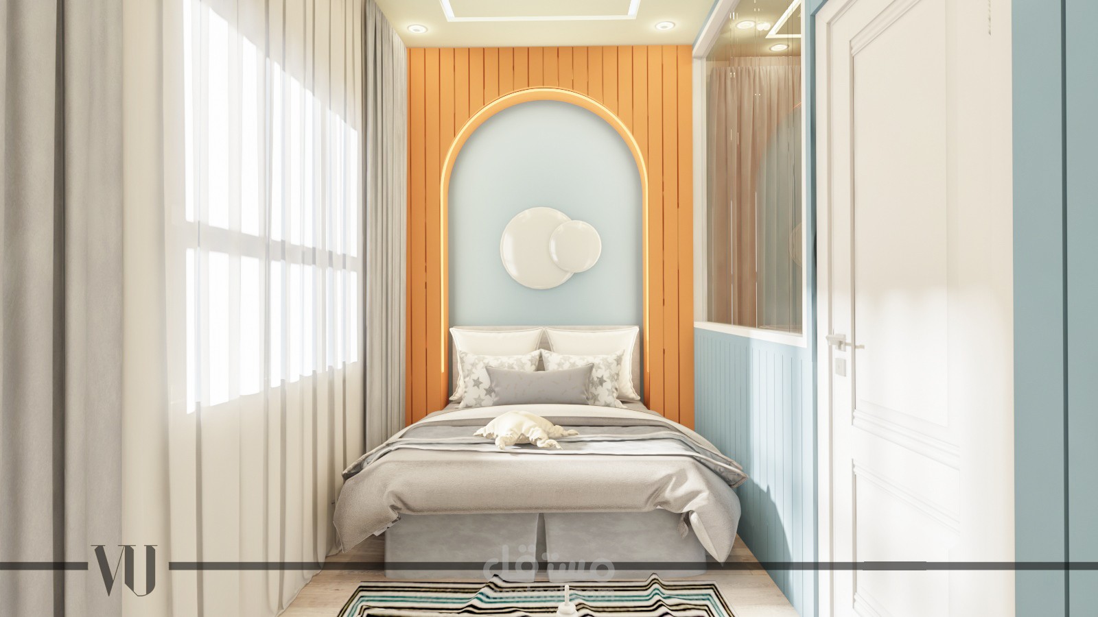 تصميم غرفة نوم أطفال