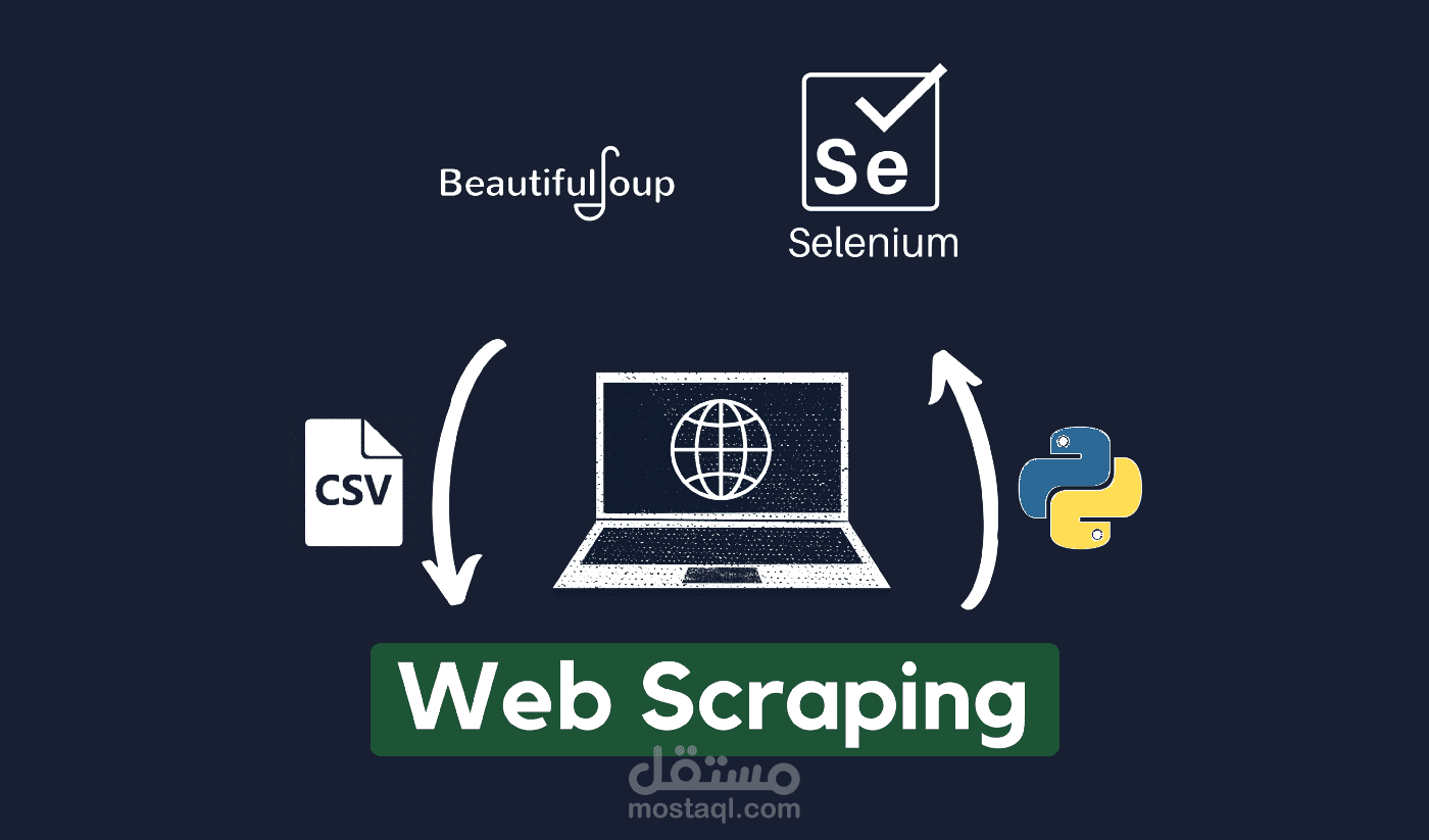 إستخراج بيانات عن الوظائف المتاحة