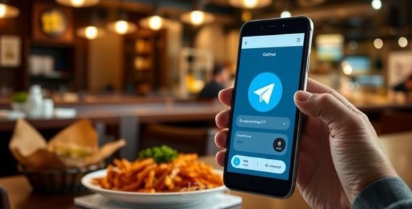 بوت تليجرام للمطاعم والمقاهي – لإدارة طلبات العملاء بسهولة