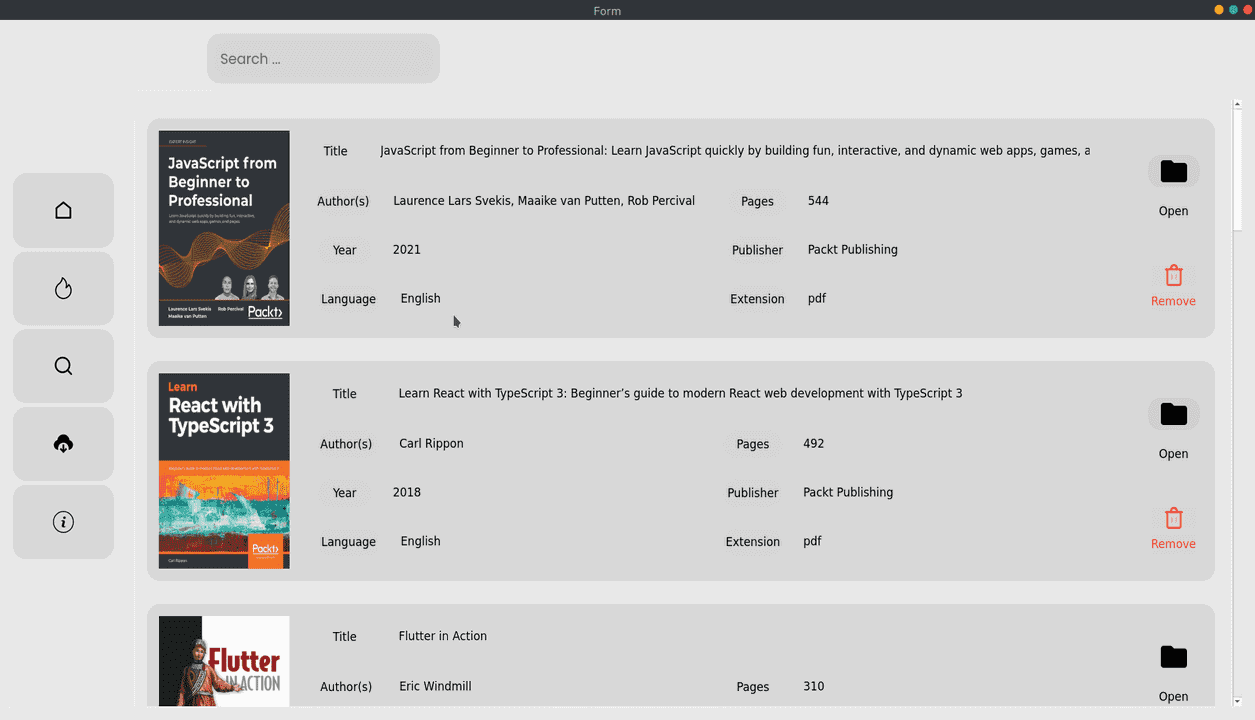 برنامج لتصفح و تحميل الكتب