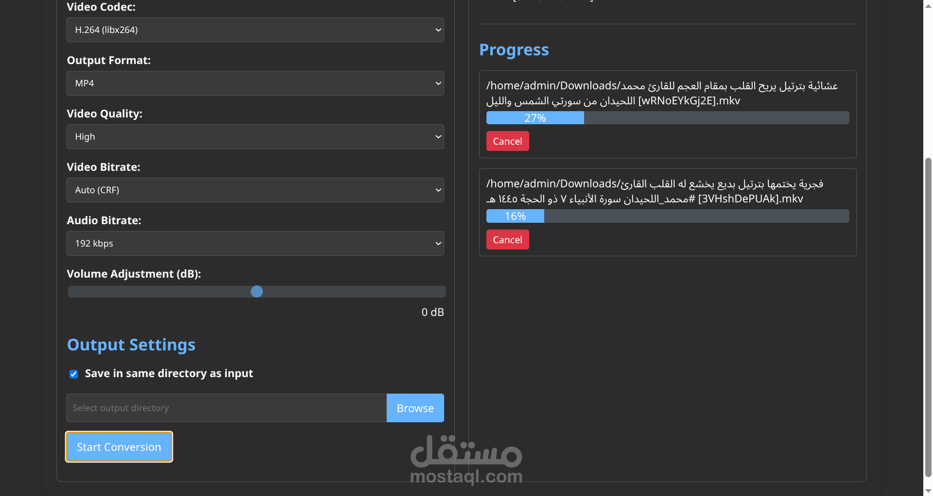 محول الفيديوهات