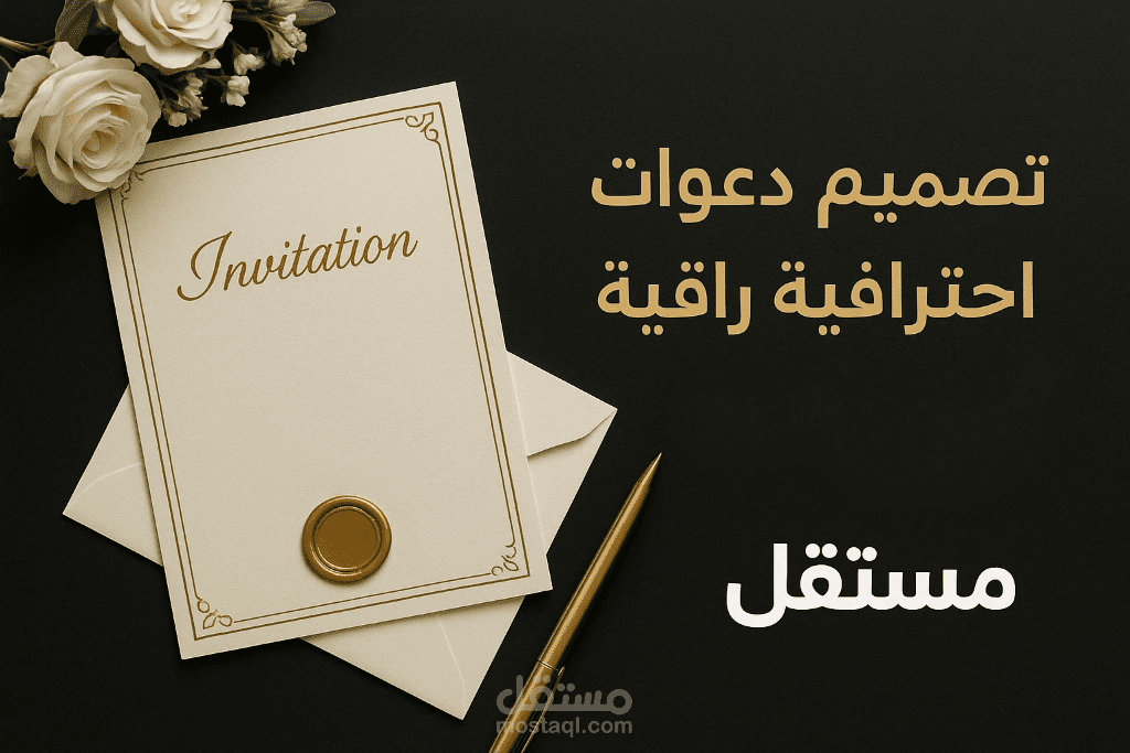 تصميم الدعوات تناسب جميع المناسبات.