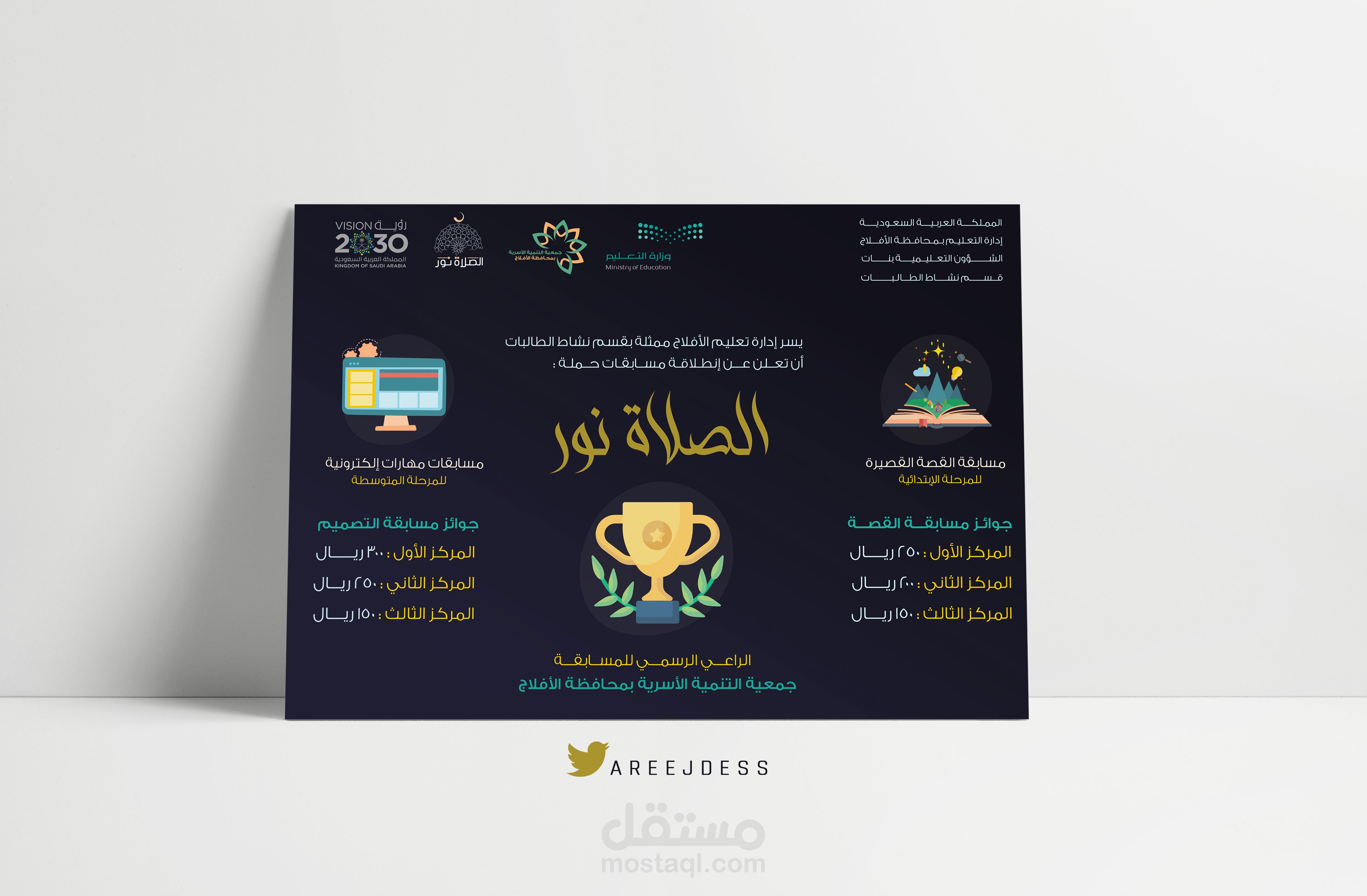 بوستر (فلاير) مجموعة أعمال في رابط العمل