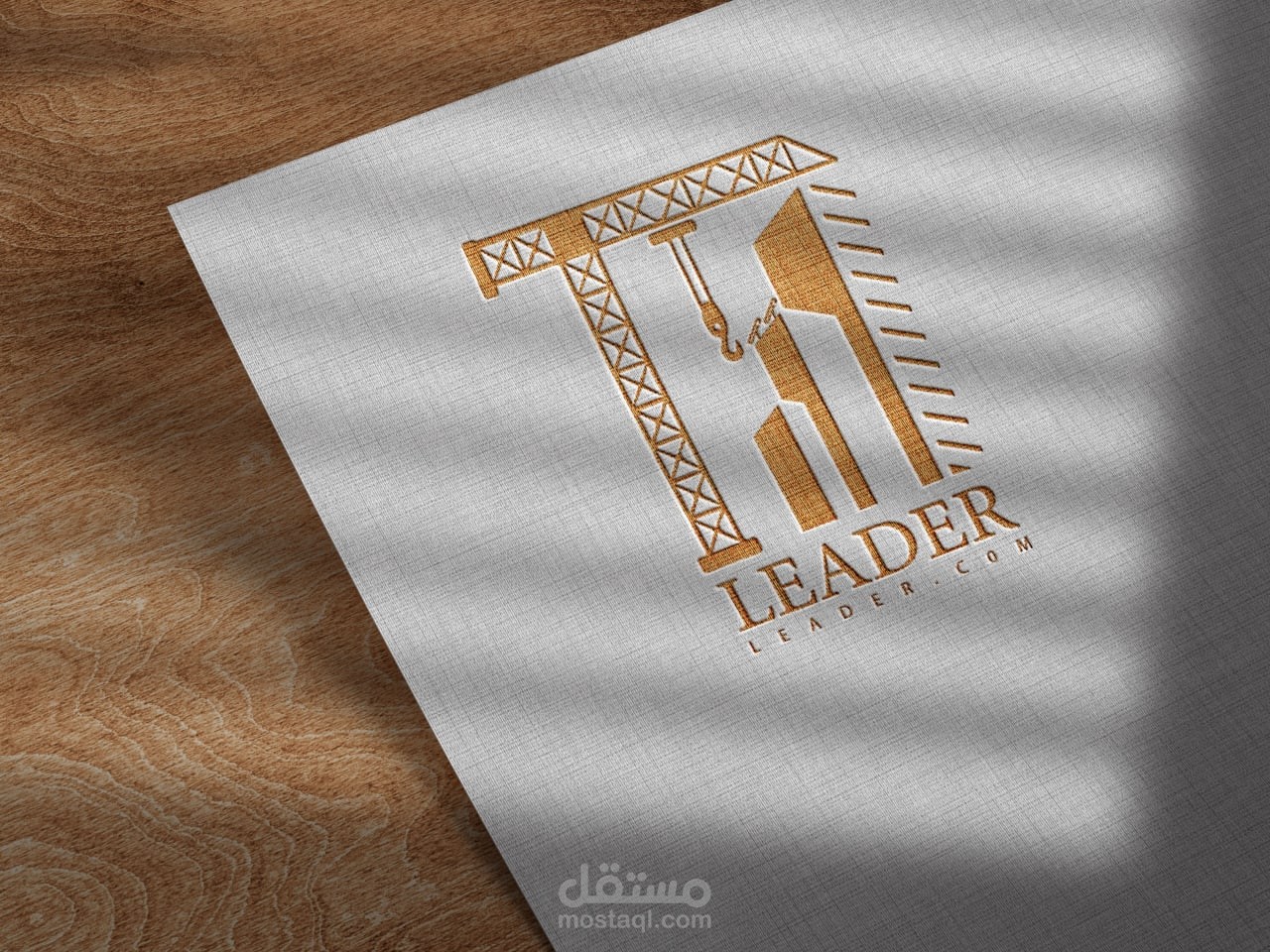 تصميم لوقو لشركة ليدر للمقاولات والطاقة الشمسية