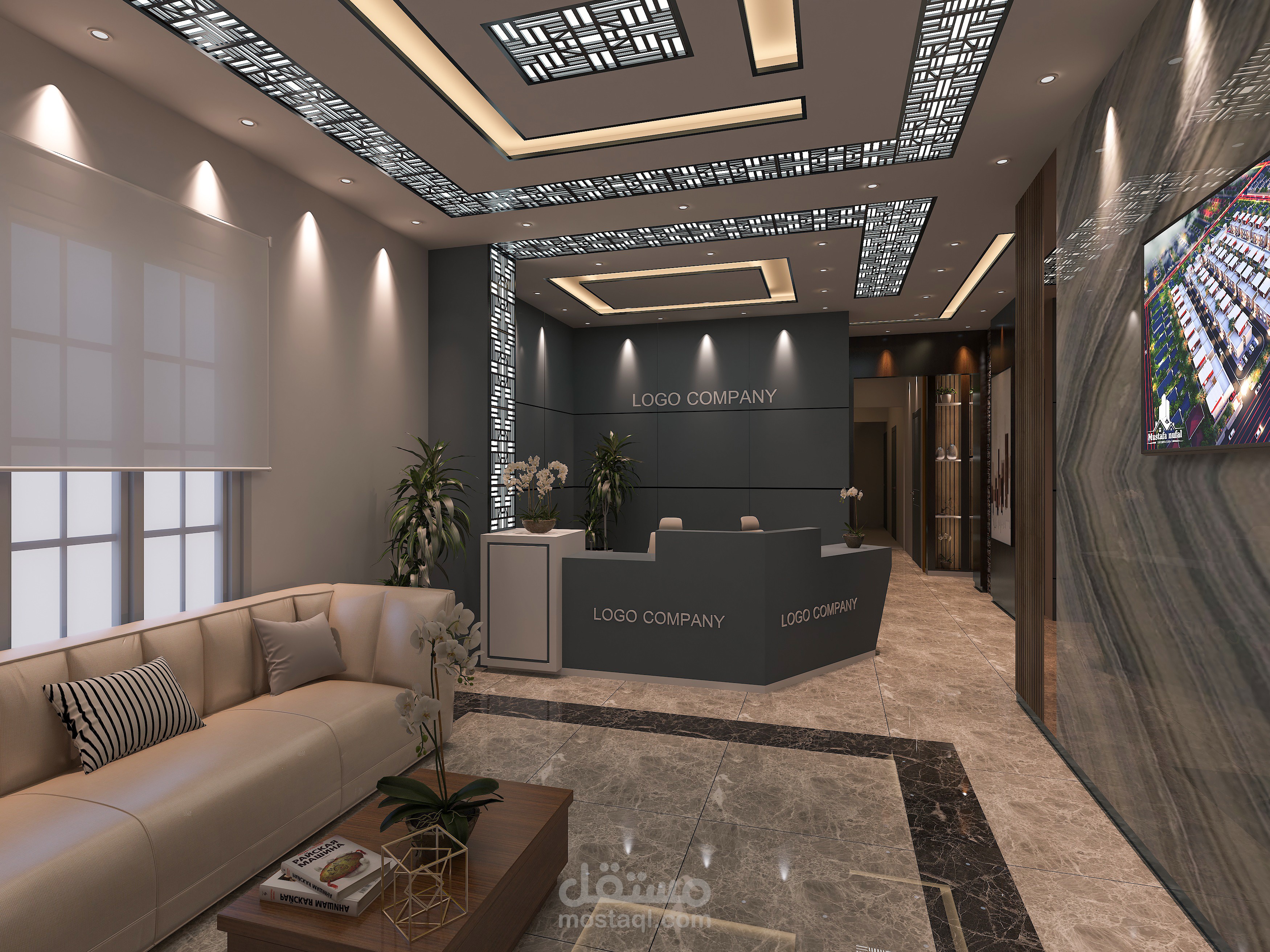 تصميم داخلي مكاتب