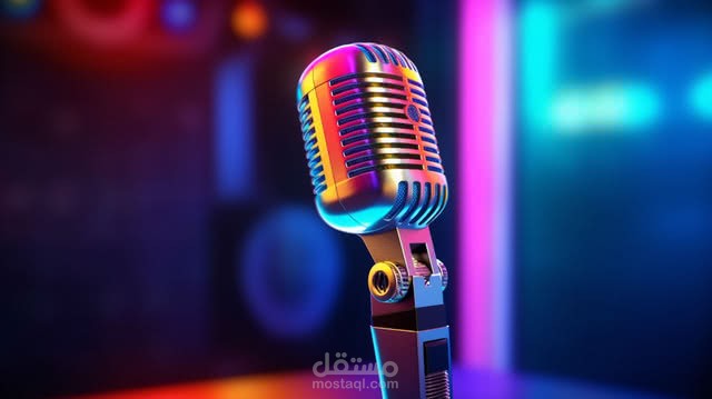 تعليق صوتي إحترافي