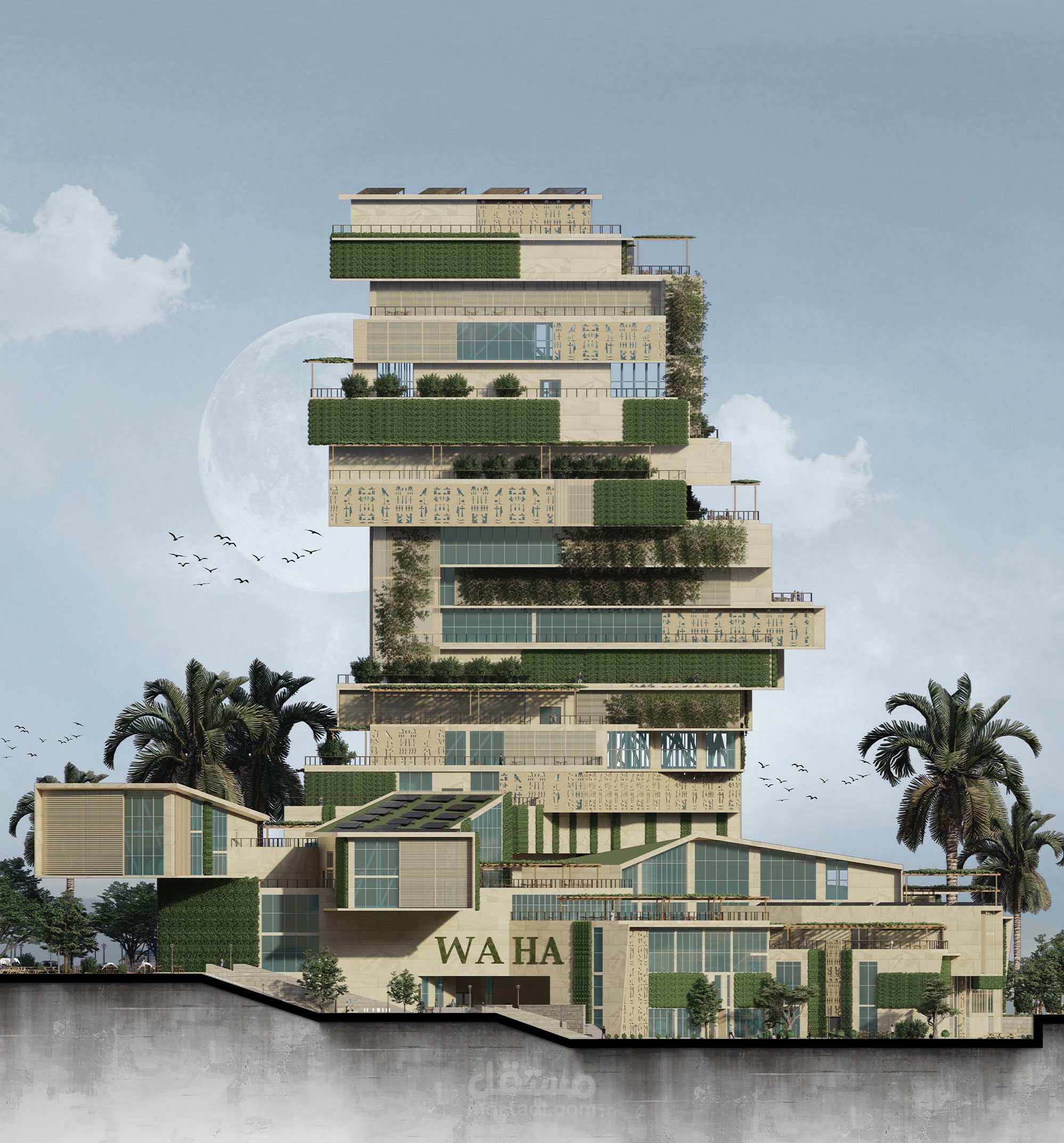 مشروع تخرج كلية الهندسة قسم عمارة