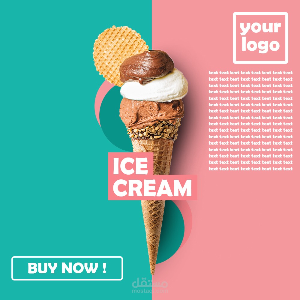 اعلان ايس كريم 3