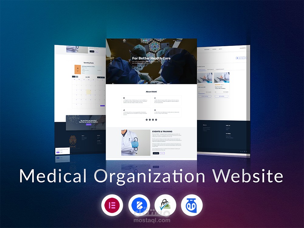 WordPress Website for medical organization