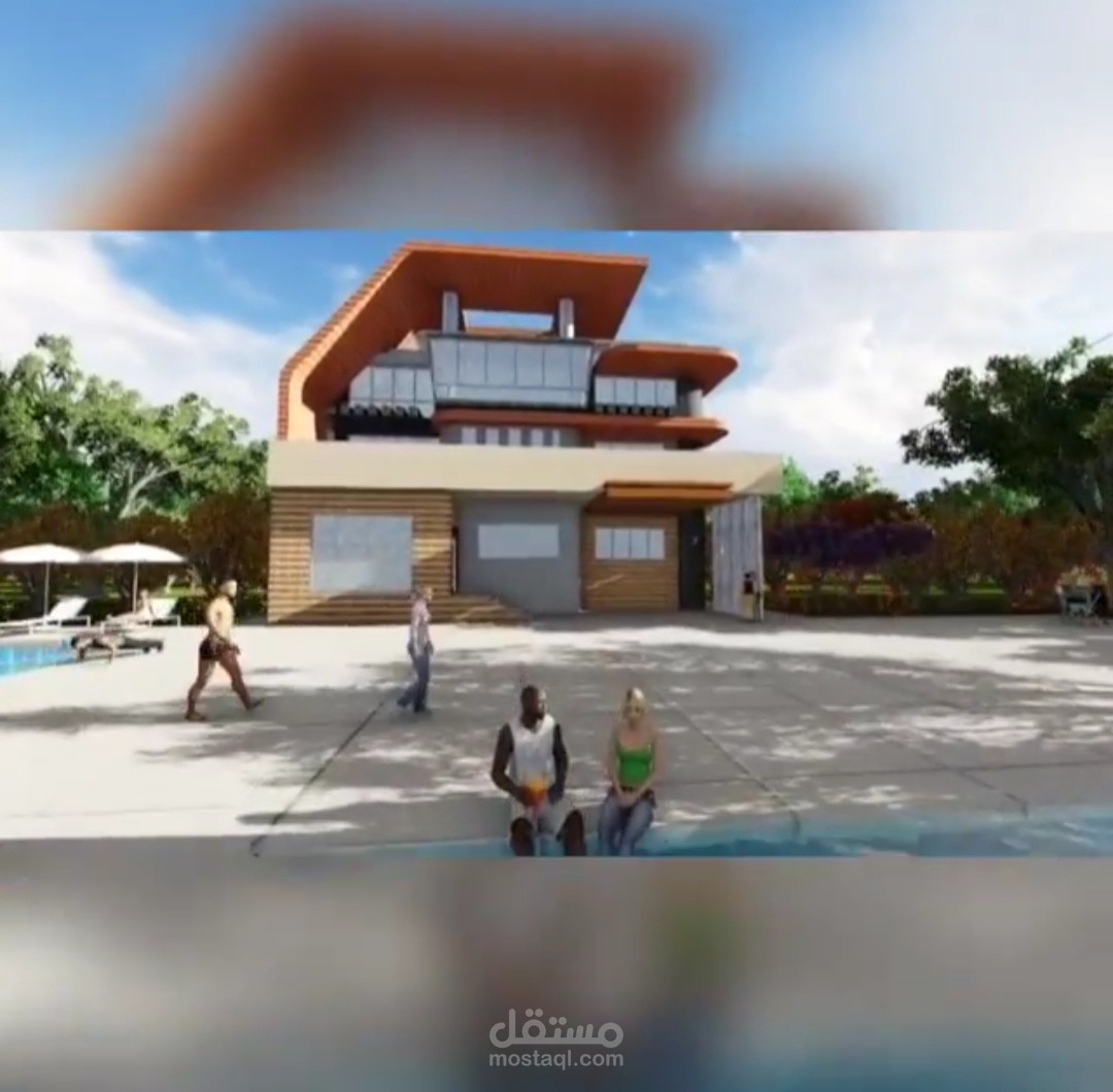 تصميم فيلا بمكادي هايتس