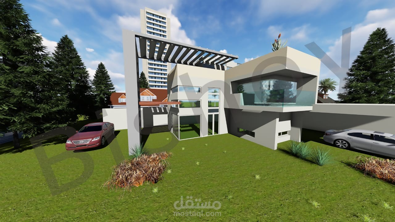 تصميم شالية