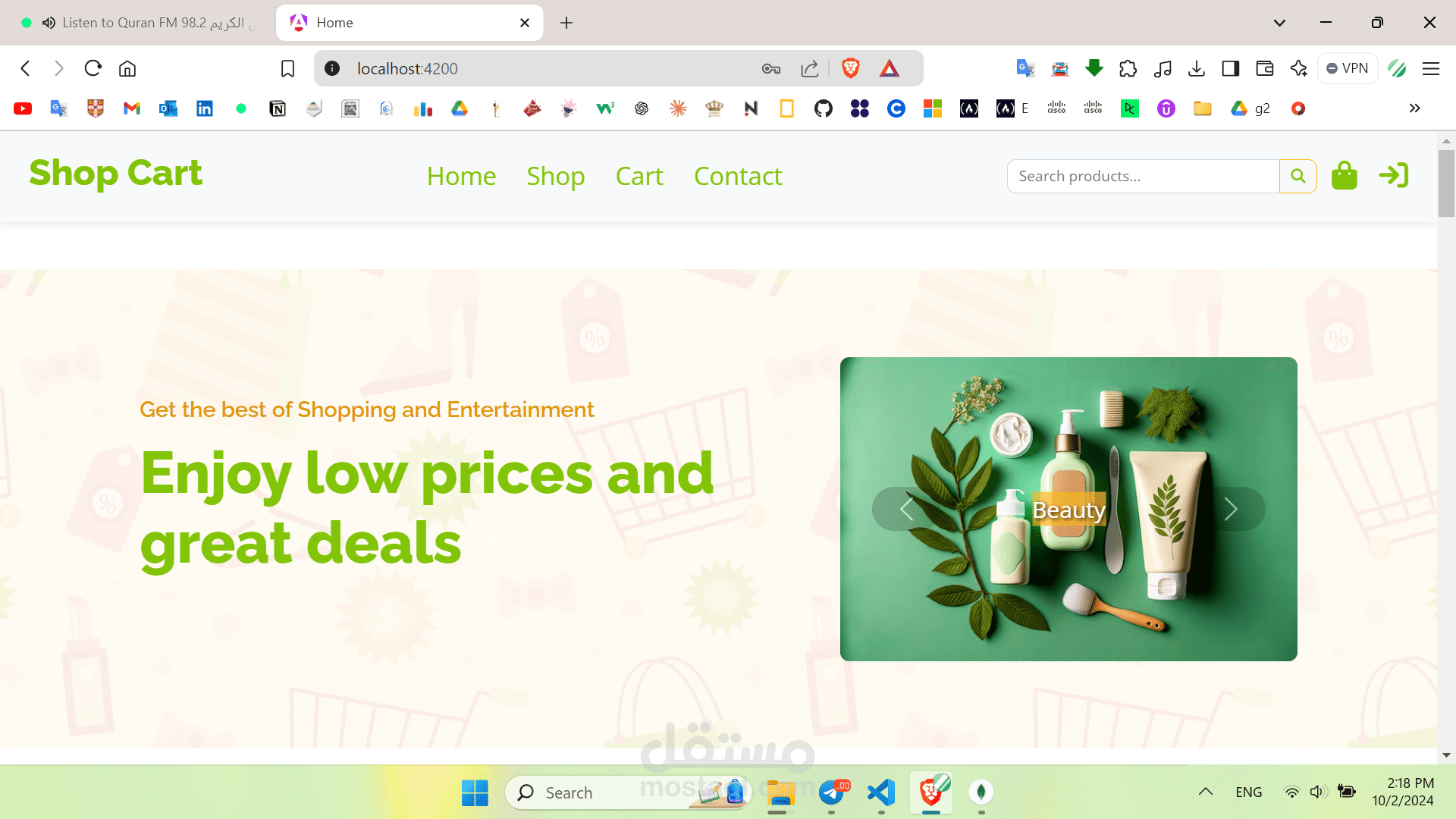 Full MEAN Stack E-commerce Application with Docker & CI/CD
